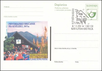 10 LET KOČE NA KOZLEKU - 1. DAN V EU